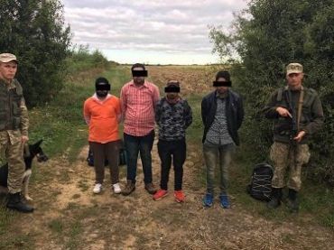 4 нелегала задержали пограничники на Закарпатье сегодня утром
