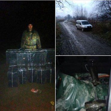 На границе с Румынией пограничники обнаружили 6 тыс пачек сигарет