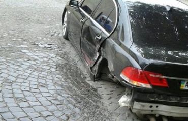 ДТП в Мукачево: Audi оставила без колес BMW