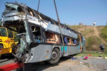 Автобус с гражданами Украины попал в ДТП на территории Германии