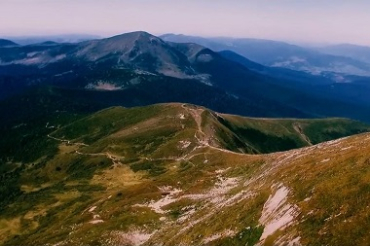 Украшение живописных Украинских Карпат - гора Говерла