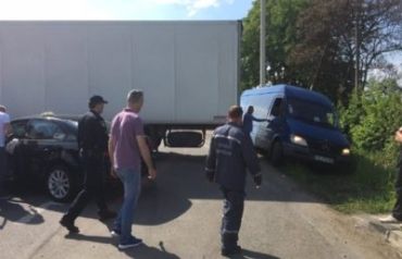 В ДТП на трассе "Киев-Чоп" под Мукачево попали три авто