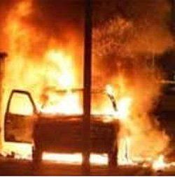 27 сентября в регионе сгорели ВАЗ 21010 и "CITROEN BERLINGO"