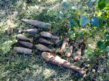 Боеприпасы обезврежены на военном полигоне вблизи с.Ореховица