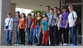 МЧСники встречали детей из Закарпатья в Одессе