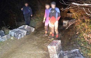 Закарпатские контрабандисты были задержаны пограничной полицией Румынии