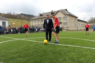 В 2013 году в Закарпатье планируется установить еще 14 спортивных площадок