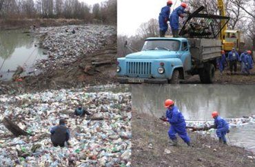 Беспредел и мусор на берегах рек Закарпатья