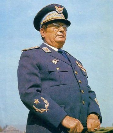 Лидер бывшей Югославии маршалл Иосип Броз Тито
