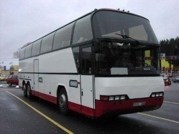 Похожий автобус "Neoplan N116" был задержан на Закарпатье