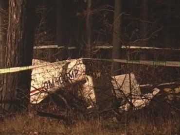 В Западной Словакии рухнул небольшой двухместный спортивный самолет