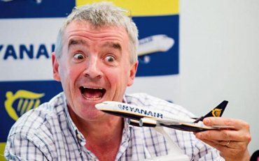 Ryanair найближчим часом знизить тарифи на перельоти