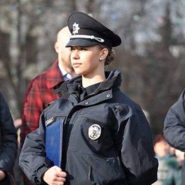 Анастасия Мальованая вступила в ряды закарпатской полиции