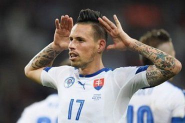 Словакия победила Россию во втором туре Евро-2016. Гамшик забил второй гол