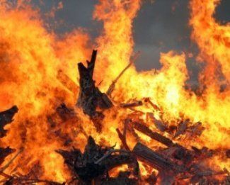 В Виноградовском районе пенсионер успел выскочить из загоревшегося дома