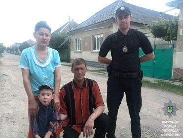 Мукачевские полицеские обнаружили пропавшего ребенка