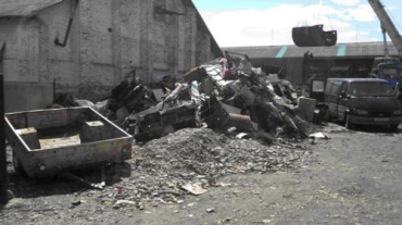 В Хусте было незаконно заготовлено 50 т лома черных металлов