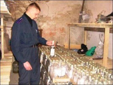 В Ужгороде милиция напала на след коммерсантов с левой водкой