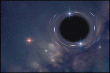 Ученые обнаружили большую черную дыру в нашей Галактике.