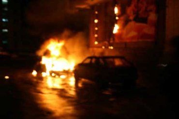 В Берегово сгорел автомобиль