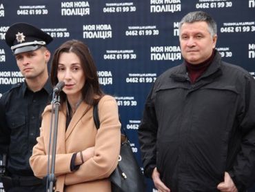 Аваков и Згуладзе представили в Чернигове патрульную полицию