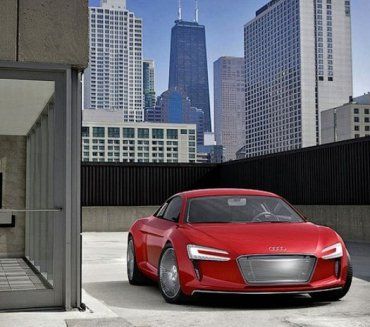 Суперкар Audi R8 E-Tron - электрический концепт автомобиля