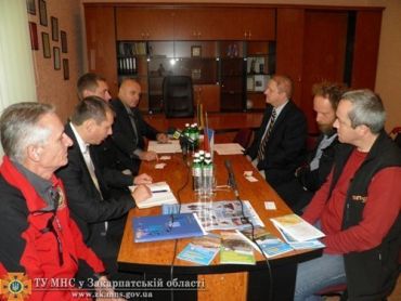 В Ужгороде состоялась встреча спасателей Чехии и Закарпатья