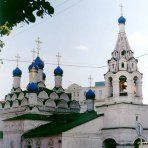 В Горловке Донецкой области освятили рубленый храм в честь Благовещения Пресвятой Богородицы.