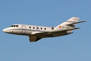 Самолет Falcon-20 совершил аварийную посадку в одесском аэропорту