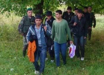 На Закарпатье пограничный наряд задержал нелегалов из Молдовы, Грузии, Осетии