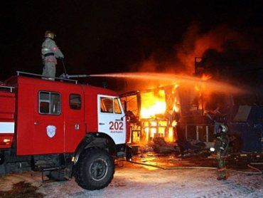 Во время пожара в Закарпатье дети отравились угарным газом
