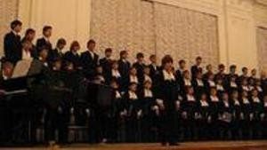 В Коломые мужской хор из Канады пел украинские песни