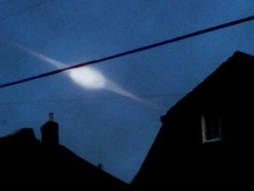 Над городом Мукачево иногда ночью пролетает НЛО