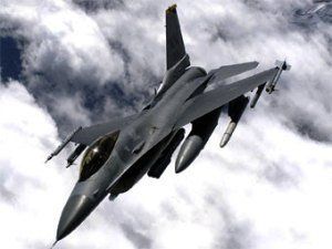 В Америке разбился истребитель F-16