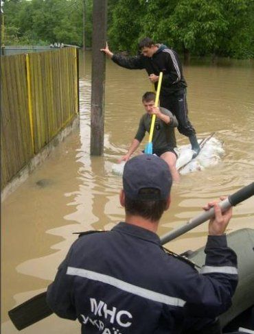В Закарпатскую область пришел большой потоп