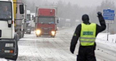 Юго-запад Польши парализован снежной бурей