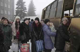 Эвакуация населения из Дебальцево