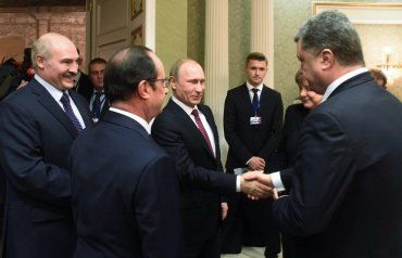 Переговоры в Минске по решению кризиса на Украине в 2014-2015 годах