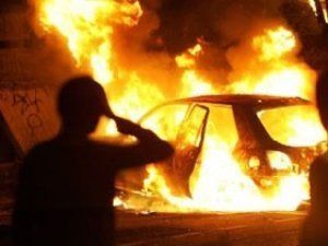 На Закарпатье сгорели три автомобиля