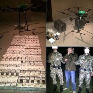 В Закарпатье пограничники задержали контрабандиста с дроном