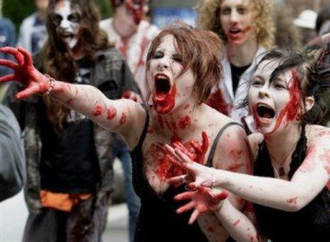 В Германии прошел парад зомби