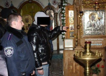 В Закарпатье парень проник внутрь греко-католической церкви
