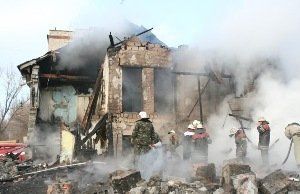 Из-за взрыва газа разрушился жилой дом в Тячевском районе
