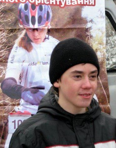 Чемпион Украины по спортивному ориентированию на лыжах Богдан Кобылянский с Ужгорода.