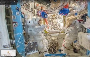 Google и NASA запустили онлайн-экскурсию по МКС