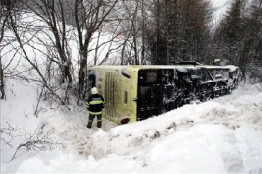 Травмы и ушибы в ДТП в Австрии получили 32 из 60 пассажиров