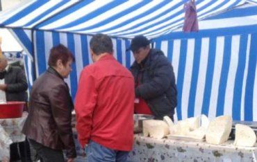 За килограмм брынзы в Мукачево просили 60 гривен