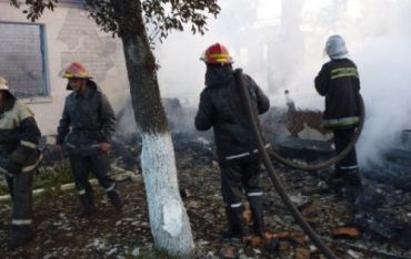 В Закарпатье мужчина сгорел живьем во время пожара дома