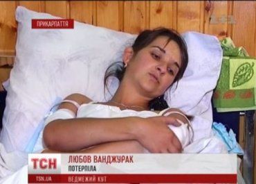 На 25-летнюю жительницу села Кривопилля Верховинского района напал медведь