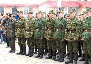 Первая группа новобранцев из Закарпатья отправлена в ряды Вооруженных Сил